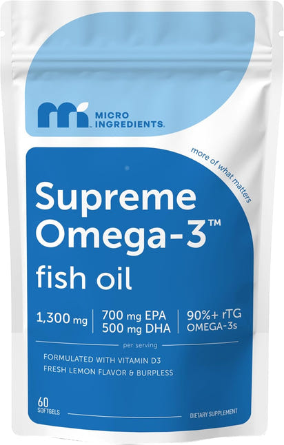 Supreme Omega-3 Fish Oil Softgels™