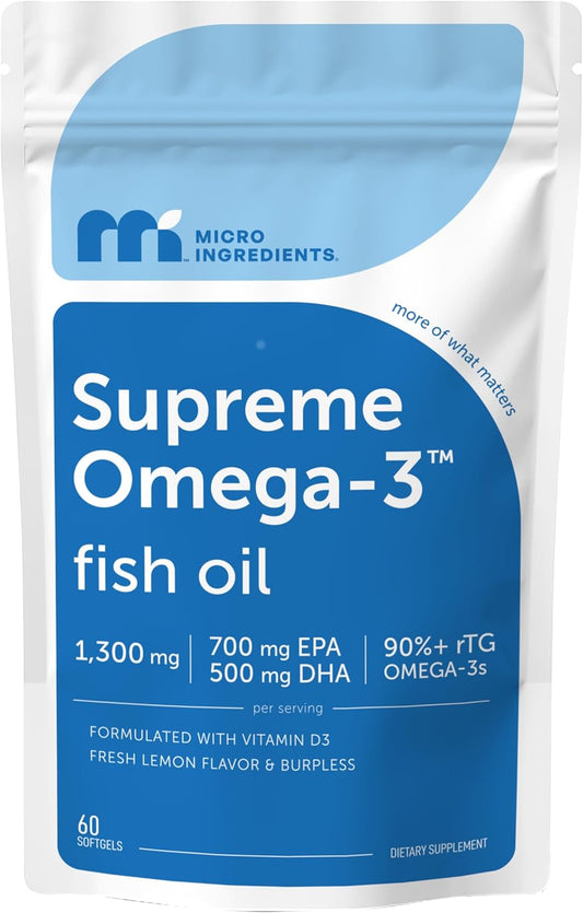 Supreme Omega-3 Fish Oil Softgels™